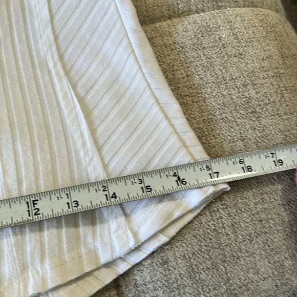 FREE PEOPLE INTIMATELY WOMENS WHITE LACE-UP TANK TOP SIZE M - Picture 13 of 14